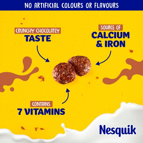Nestle Nesquik Chocolate Cereal 375g