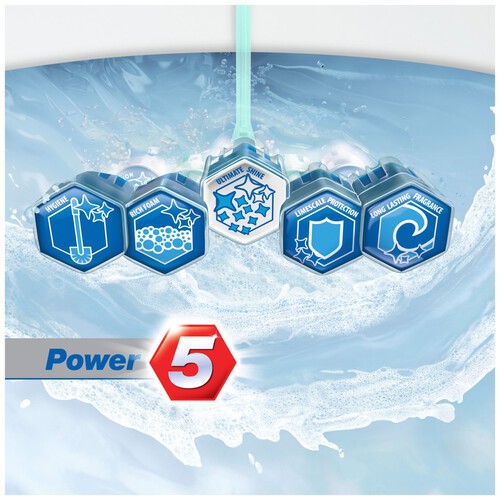 Domestos Rim Block Power 5 Twin Pack Ocean 