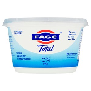 Total 5% Fat Natural Greek Recipe Strained Yoghurt 450g