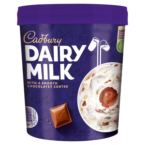 Cadbury dairy milk ice cream