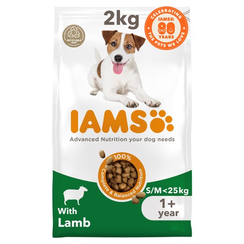 Iams Dry With Lamb For Small To Medium Dogs 