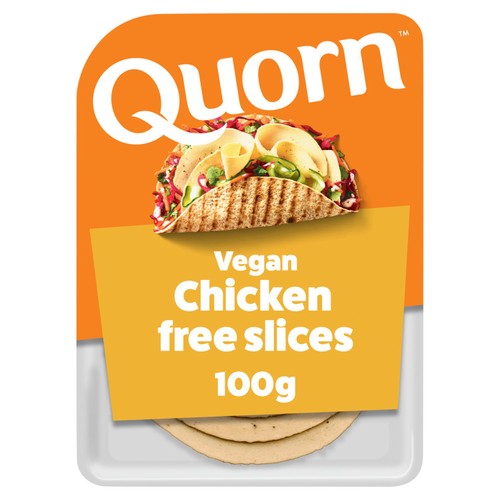 Quorn Chicken Vegan Deli Slices 100g