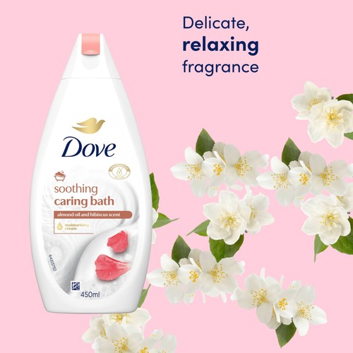 Dove Caring Bath Almond Cream  450ml