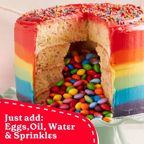 Betty Crocker Rainbow Chip Party Cake Mix 