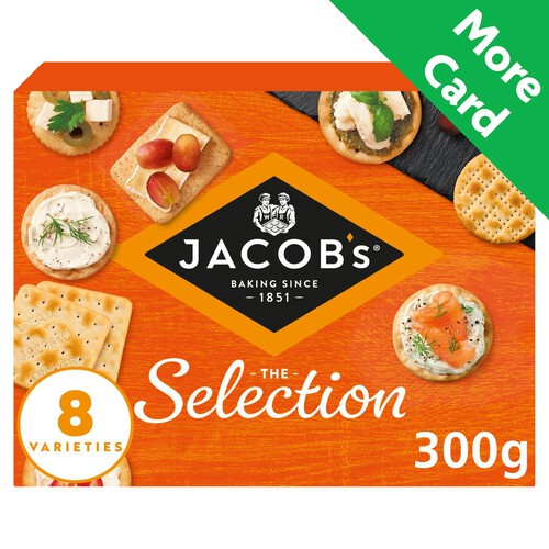 Jacob's Biscuits For Cheese 8 Variety Assortment