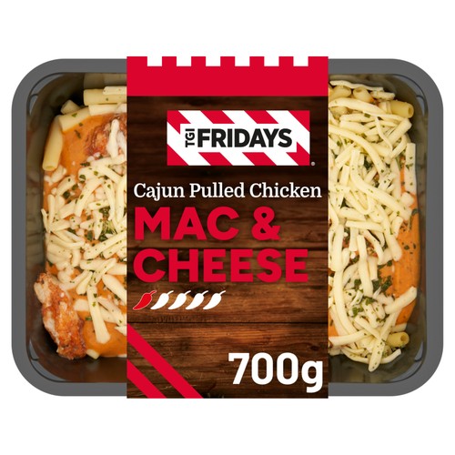 TGI Fridays Cajun Pulled Chicken Mac & Cheese