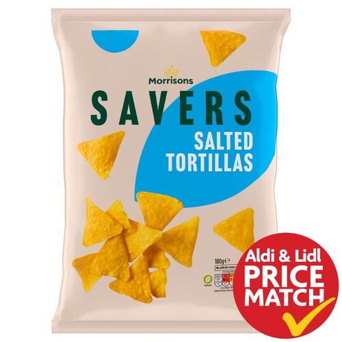 Morrisons Savers Salted Tortillas