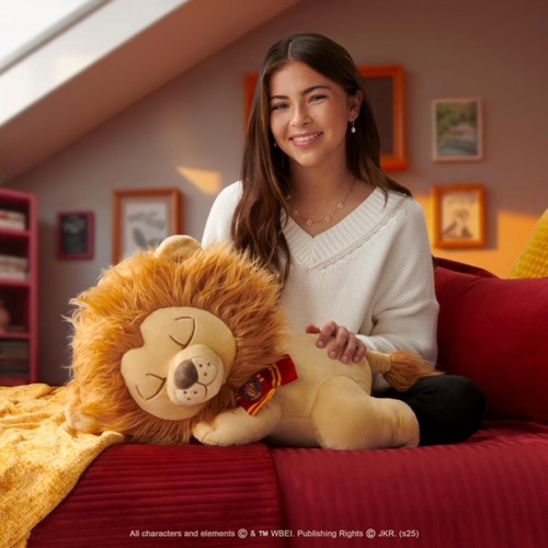 Warner Brothers 18 Inch Sleeping Gryffindor Lion
