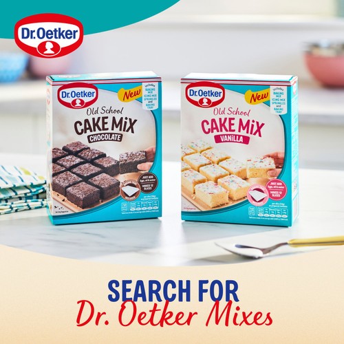 Dr. Oetker Vanilla Old School Traybake  Mix