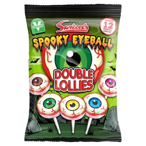 Swizzels Spooky Eyeball Double Lollies 130G