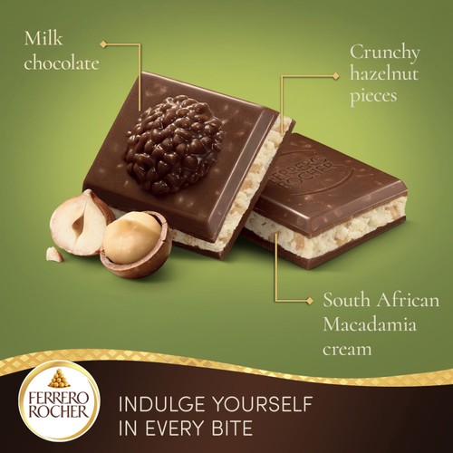 Ferrero Rocher Block Hazelnut Macadamia 