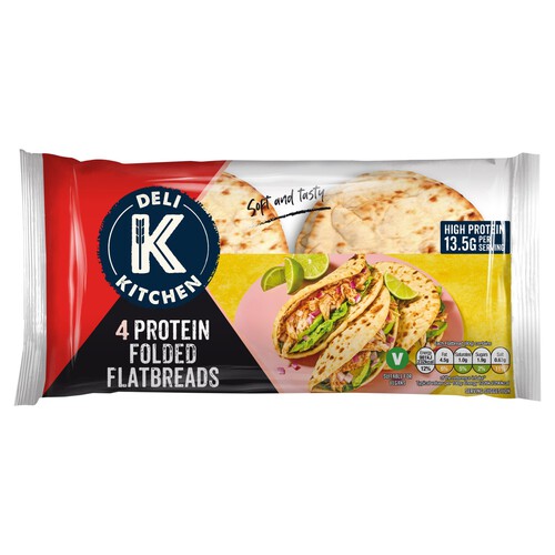 Deli Kitchen Protein Folded Flatbreads 