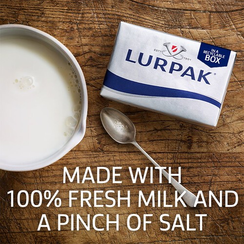 Lurpak Slightly Salted Butter Box