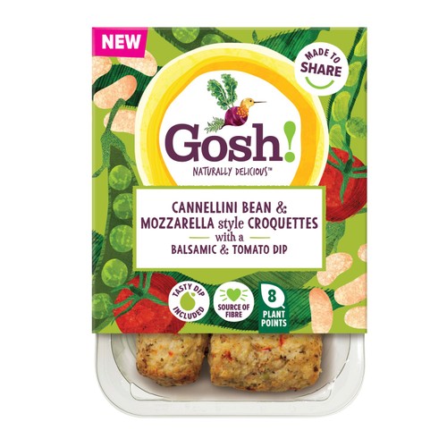 Gosh! Cannellini Bean & Mozzarella Croquettes 220G