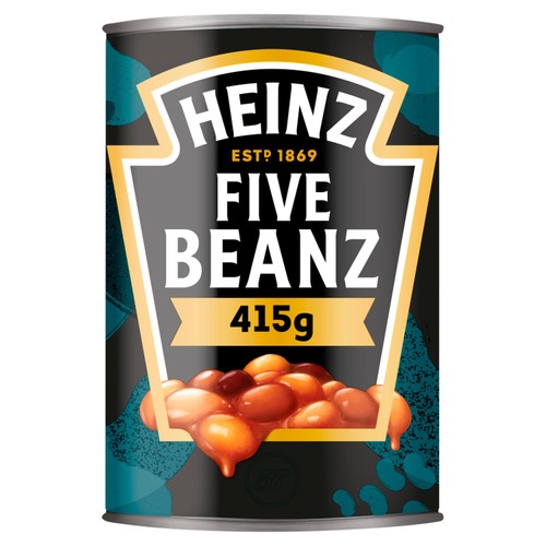 Heinz Mixed Five Baked Beans in a Rich Tomato Sauce 415g