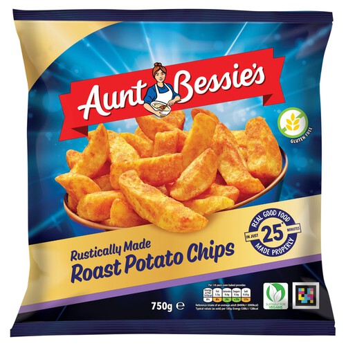 Aunt Bessie's Roast Potato Premium Chunky Chips 