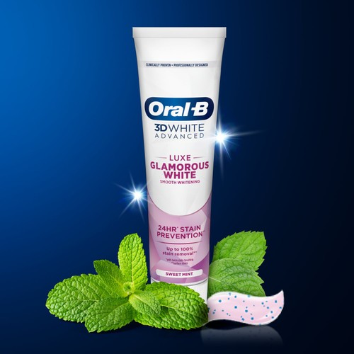 Oral-B 3D Glamorous White Smooth Whitening Toothpaste