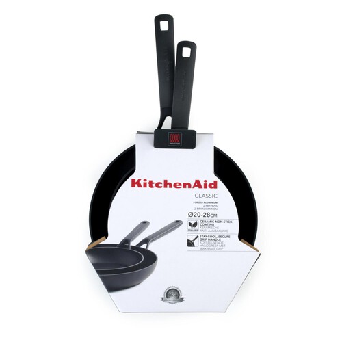 Kitchen Aid Frypan Set 20cm & 28cm