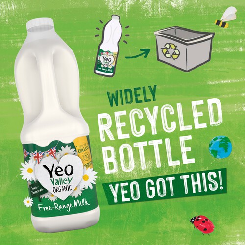 Yeo Valley Organic Fresh Semi Skimmed Milk 