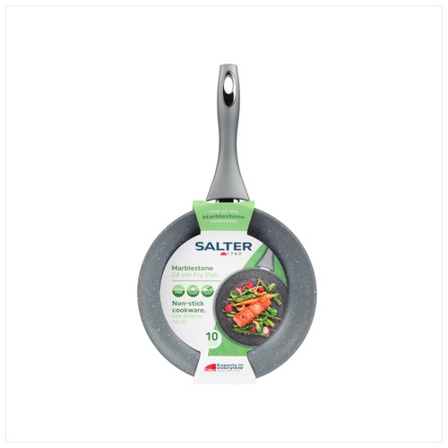 Salter Marblestone 24cm Frypan Grey