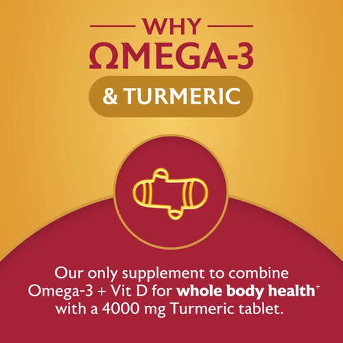 Seven Seas Omega-3 & Turmeric 30 Day Duo Pack