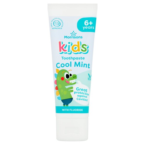 Nutmeg Kids 6+ Mint Toothpaste 