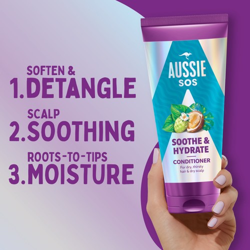 Aussie Soothe & Hydrate Conditioner 200ml
