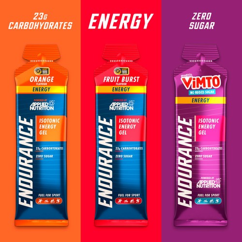 Applied Nutrition Energy Gel Vimto 