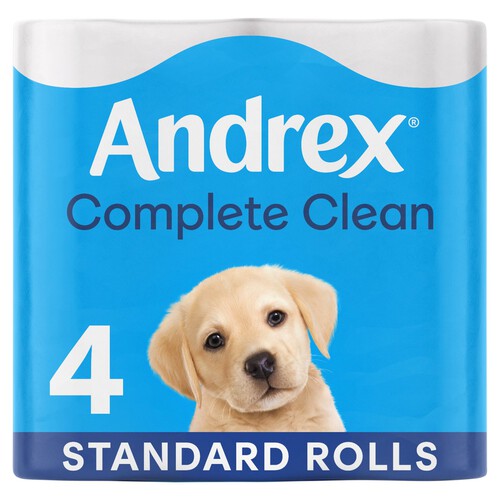 Andrex Complete Clean Toilet Tissue