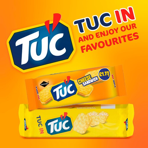 Jacob's TUC Sandwich Snack Crackers