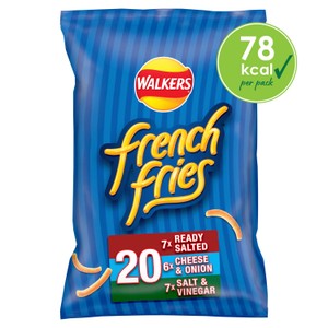 Walkers French Fries Variety Multipack Snacks Crisps