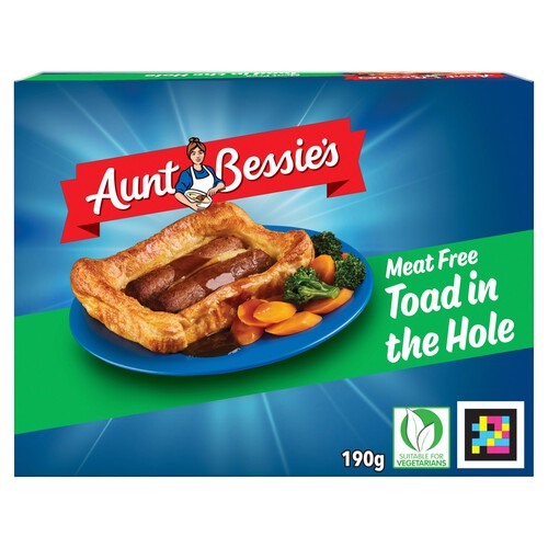 Aunt Bessie's Vegetarian Toad In The Hole 