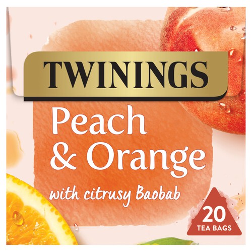 Twinings Peach & Orange 20 Tea Bags