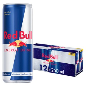 Red Bull Sugar Free Energy Drink 12 x 250ml