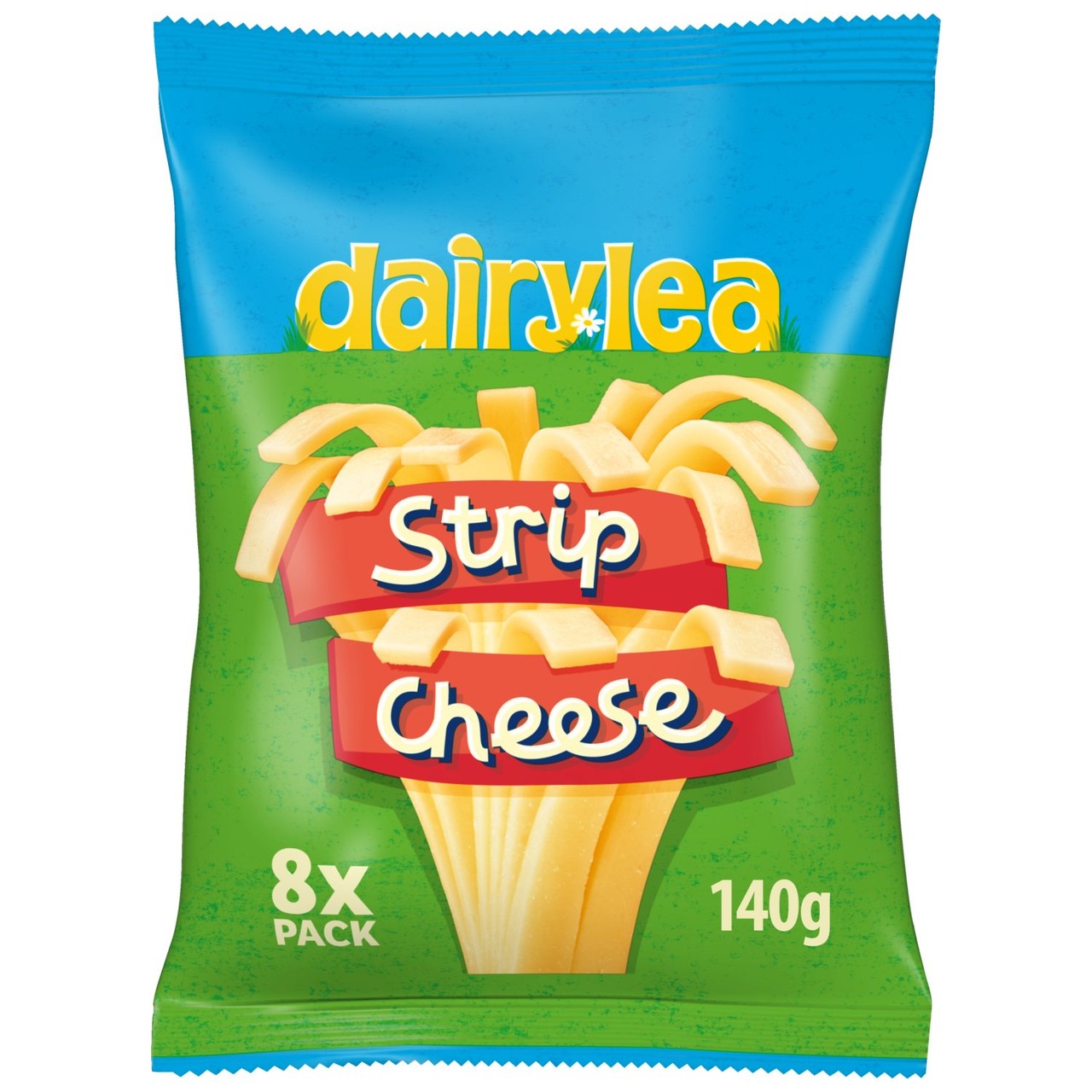 Dairylea Strip Cheese 8 pack