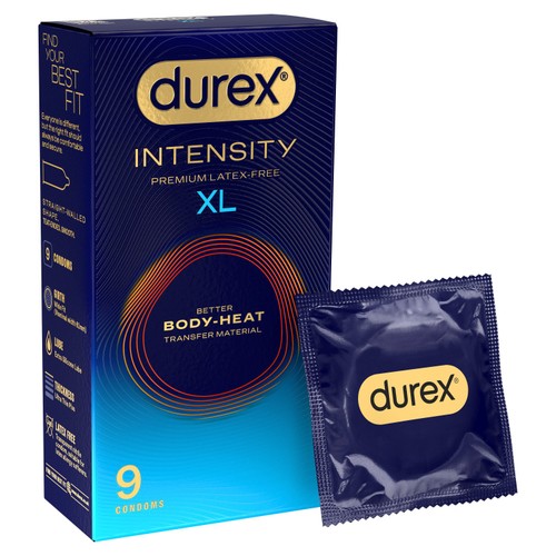 Durex Intensity Condoms XL 9 Pack
