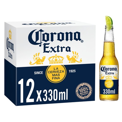 Corona Extra Premium Lager Beer Bottles