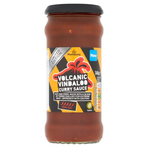 Morrisons Volcanic Vindaloo Curry Sauce 340g