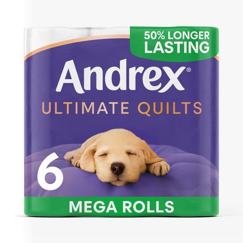 Andrex Ultimate Quilts 6 Rolls