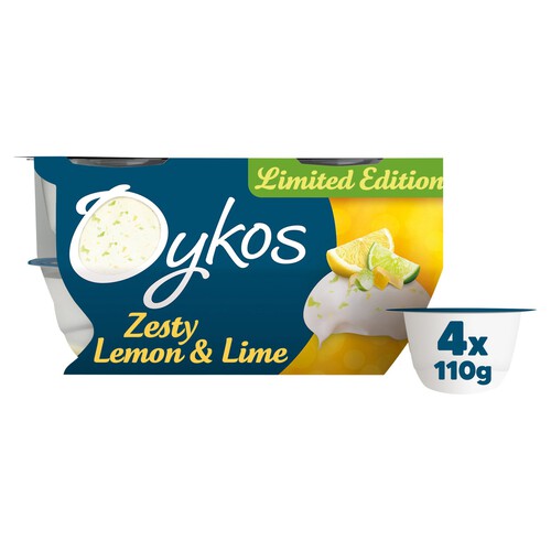 Oykos Summer Edition Zesty Lemon & Lime