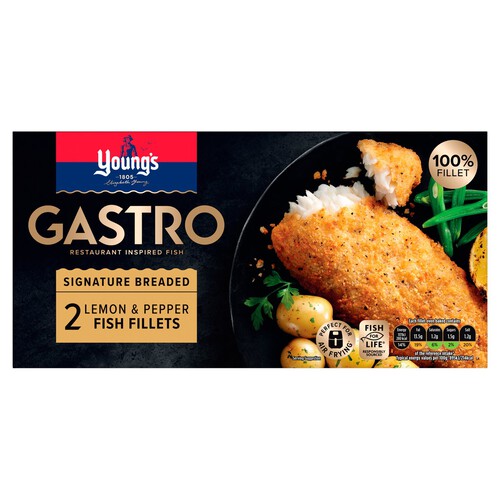 Gastro 2 Lemon & Pepper Fish Fillets