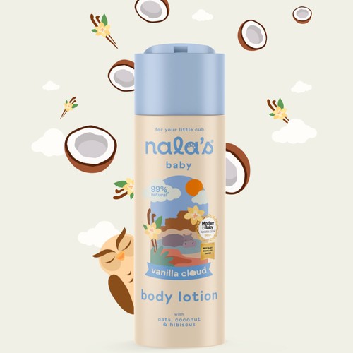 Nala's Baby Body Lotion Vanilla Cloud