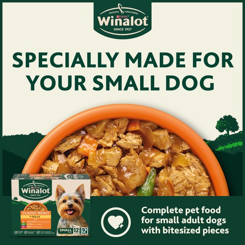 Winalot Meaty Chunks Small Dog Mixed In Jelly Dog Food 