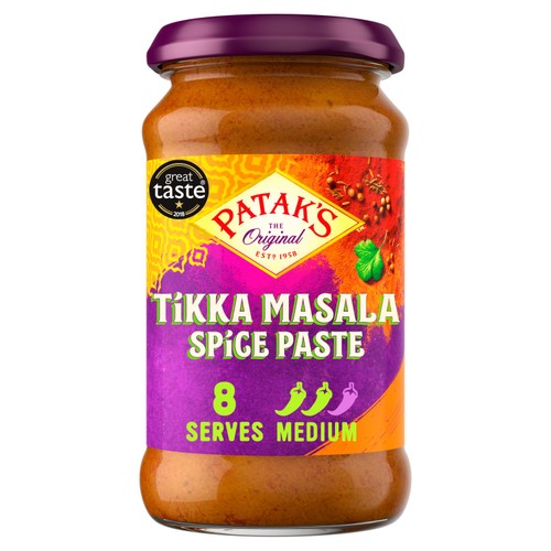 Patak's Tikka Masala Indian Medium Spice Paste 283g