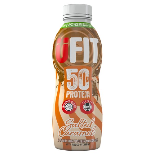 Ufit Salted Caramel High Protein Shake