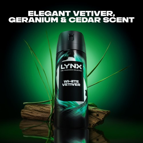 Lynx Body Spray White Vetiver 