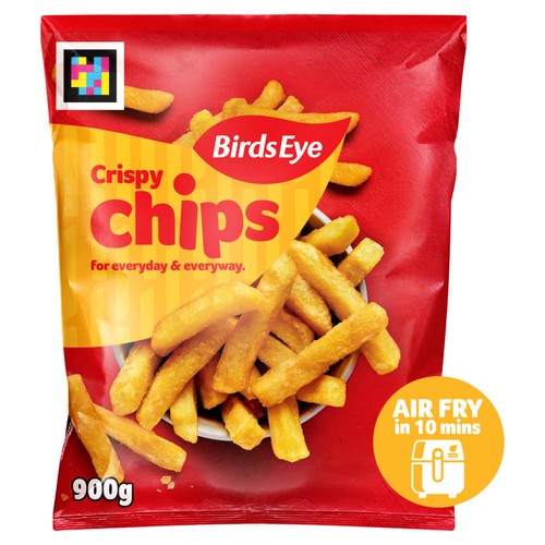 Birds Eye Crispy Straight Cut Chips 900g