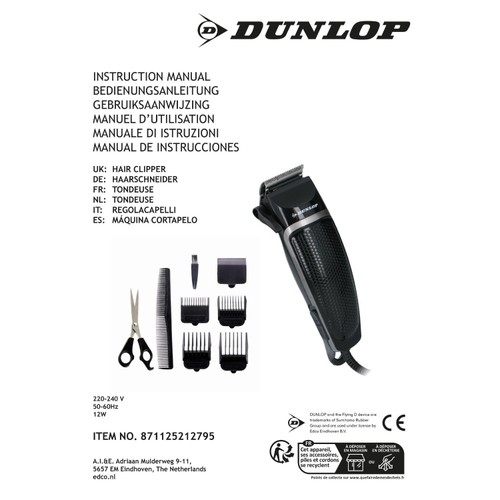 Edco Hair Clipper 3W