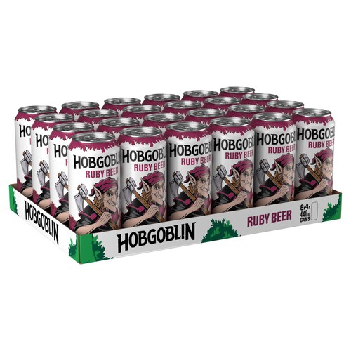 Hobgoblin Ruby Ale Beer Cans