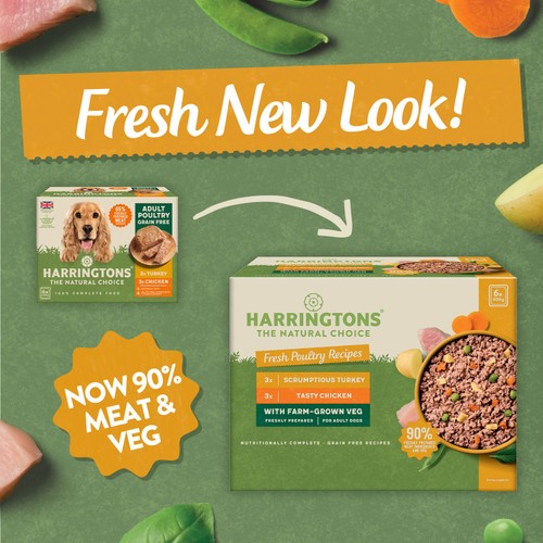 Harringtons Poultry Wet Dog Food Trays Multi Pack Morrisons